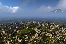 City Ruin on Hill