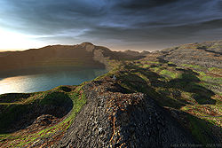 Lake Old Volcano